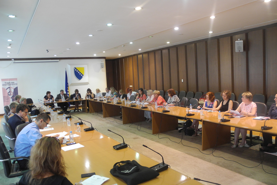 U Parlamentarnoj skupštini BiH održan Okrugli sto o rodnom aspektu memorijalizacije u BiH